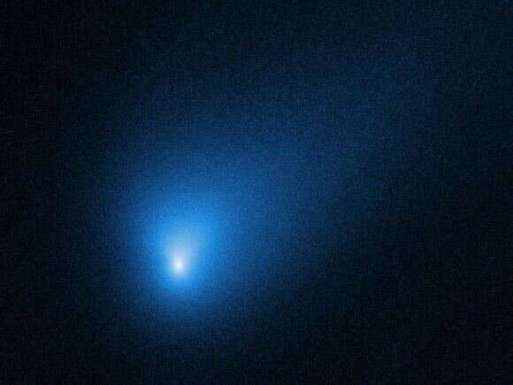 The second interstellar object ever discovered passing through our solar system, 2I Borisov, in October 2019. Credit: NASA, ESA, and D. Jewitt (UCLA) When stars get too close to each other, they cast out interstellar comets and asteroids