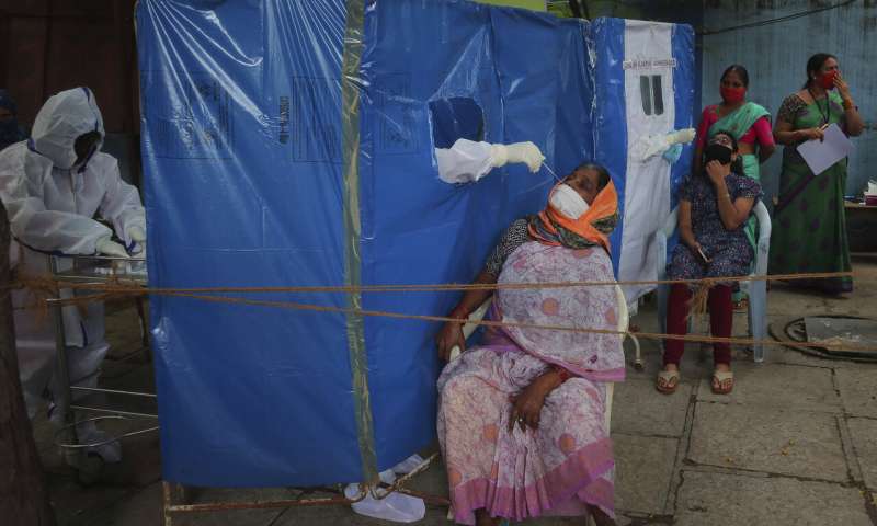 India's virus caseload tops 3 million as disease moves south