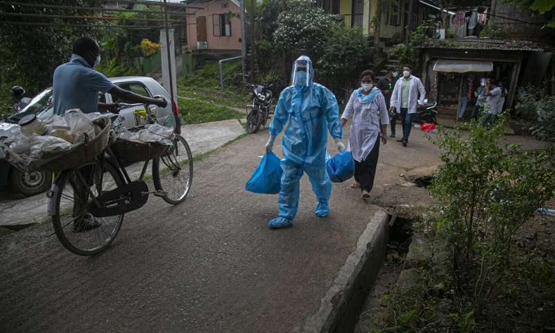 India records highest daily increase in virus cases globally