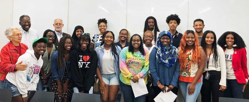 TDSF Black Alumni Scholarship Program members.