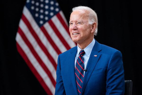 President Biden giving his Inaugural Address (Source: White House)