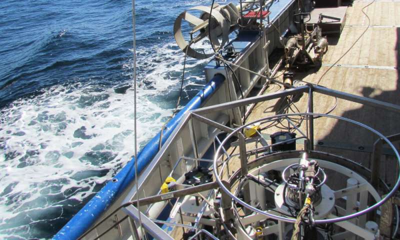 View from the RV Pelagia during the expedition on the Black Sea. Photo: Laura Villanueva Discovery of microbes with mixed membranes sheds new light on early evolution of life
