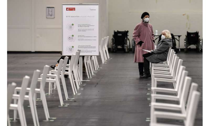 Merkel says German vaccine centers will be full by April