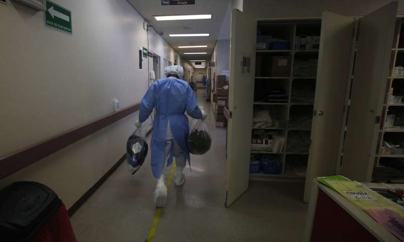 Mexico City hospitals are filling up, but so are the streets