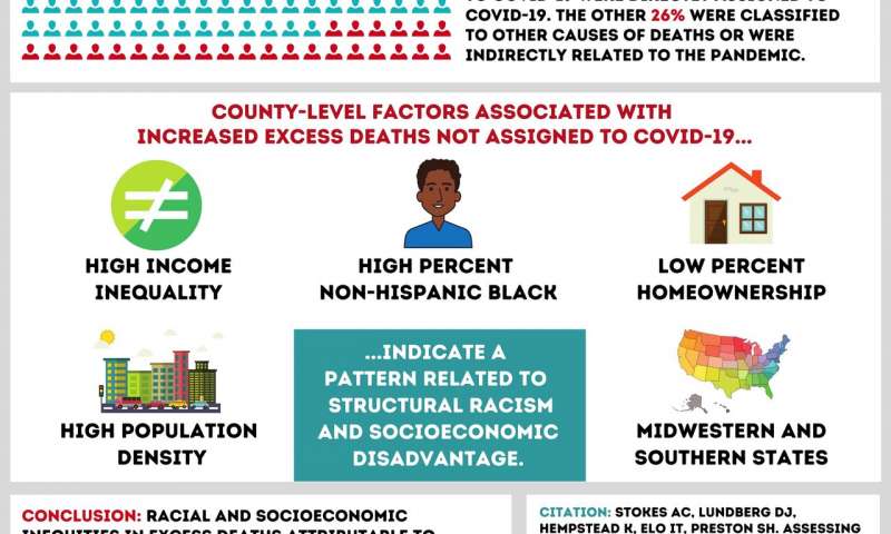 Credit: University of Pennsylvania U.S. COVID deaths may be underestimated by 36%