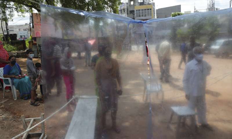 India's virus caseload tops 3 million as disease moves south