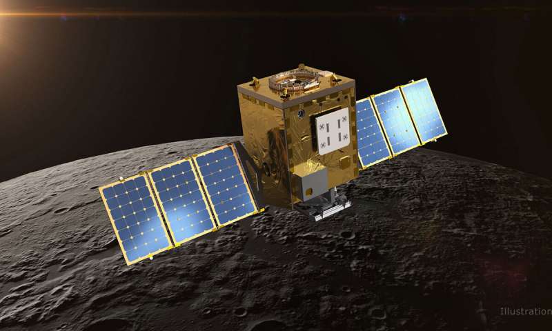 Peering into the Moon's permanently shadowed regions, Lunar Trailblazer will detect signatures of water ice in reflected light, and it will pinpoint the locations of micro-cold traps less than a football field in size. Credit: Lockheed Martin New SIMPLEx mission small satellite to blaze trails studying lunar surface