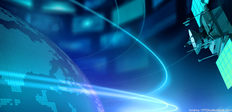 satellite network (Andrey VP/Shutterstock.com)