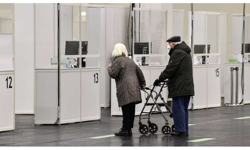 Merkel says German vaccine centers will be full by April