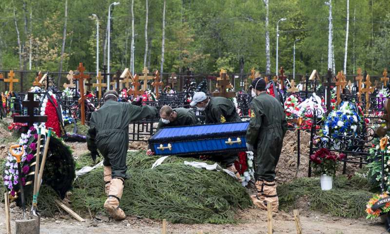 Russia's low virus death toll still raises questions in West