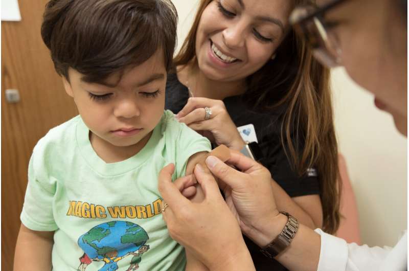Credit: Unsplash/CC0 Public Domain child vaccine