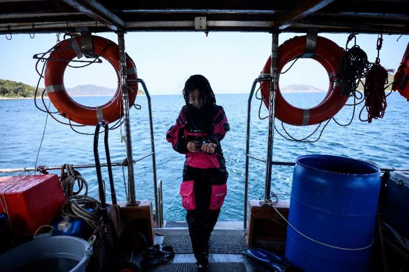 Marine scientist Vriko Yu from the University of Hong Kong Marine scientist Vriko Yu from the University of Hong Kong