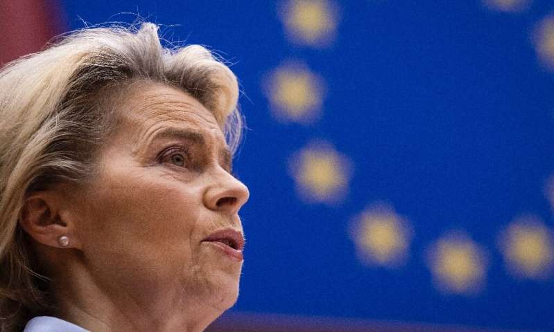 Von der Leyen said there were enough doses for everyone in Europe Von der Leyen said there were enough doses for everyone in Europe