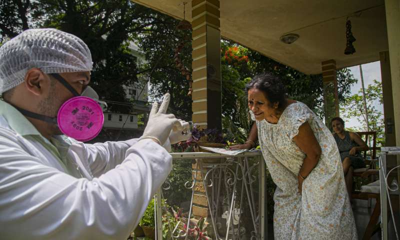 India records highest daily increase in virus cases globally