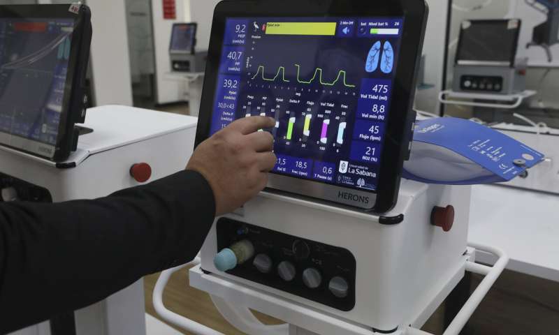 Colombia turns to emergency ventilators to treat COVID-19