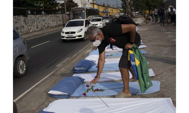 Brazil becomes 2nd nation to top 300,000 COVID-19 deaths