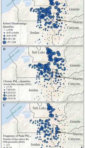 Air pollution spikes linked to lower test scores for Salt Lake County third graders