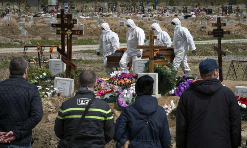 Russia's low virus death toll still raises questions in West