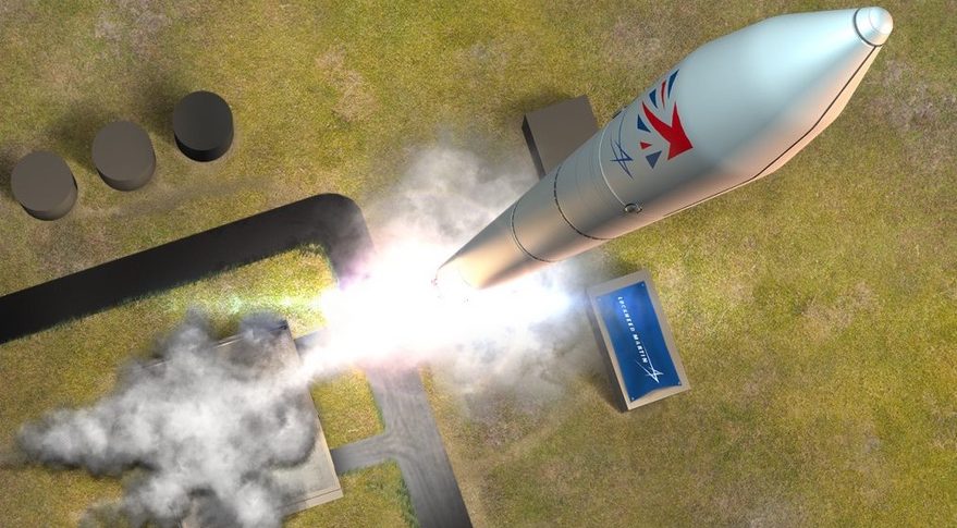 Lockheed Martin Shetland launch