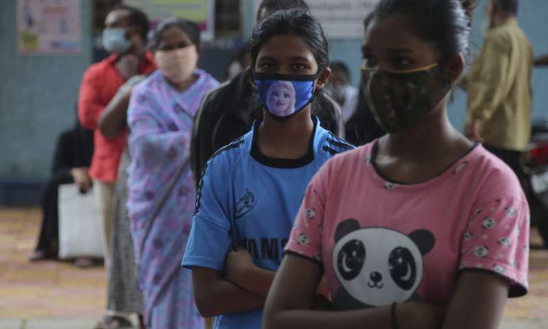 India's virus caseload tops 3 million as disease moves south