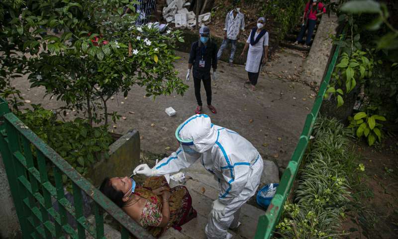 India records highest daily increase in virus cases globally