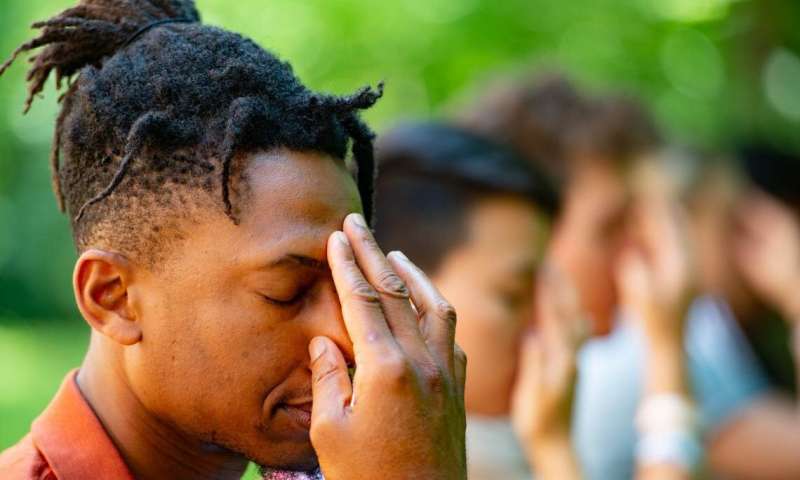 Yogic breathing – a meditative practice that involves slow and fast patterns of breath – could improve university students' ability to cope with stress, according to a new study led by a university alumnus and faculty member. Credit: Sai Kalyan Photography Yogic breathing improves students' response to stress