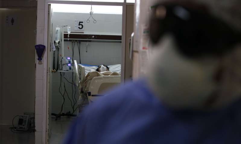 Mexico City hospitals are filling up, but so are the streets
