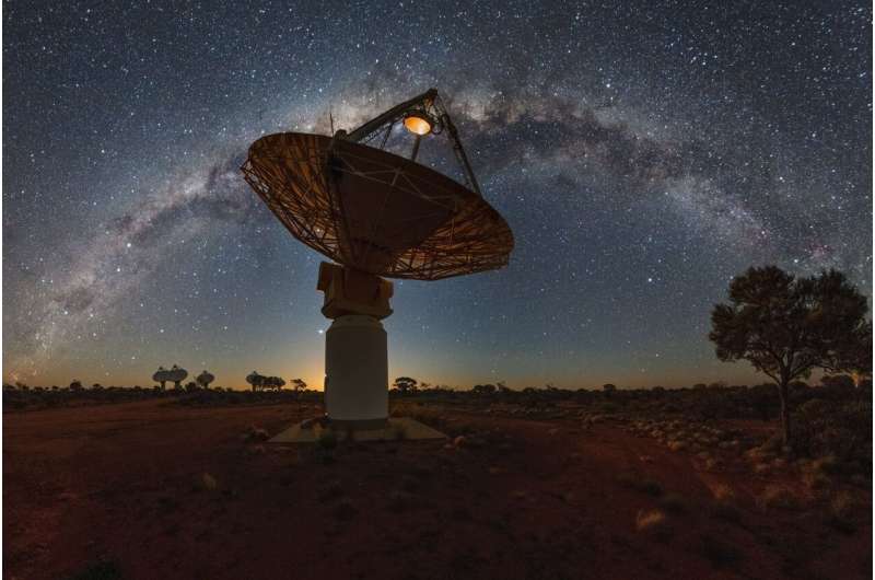 Credit: CSIRO/A. Cherney ASKAP takes a first glimpse at the galactic plane