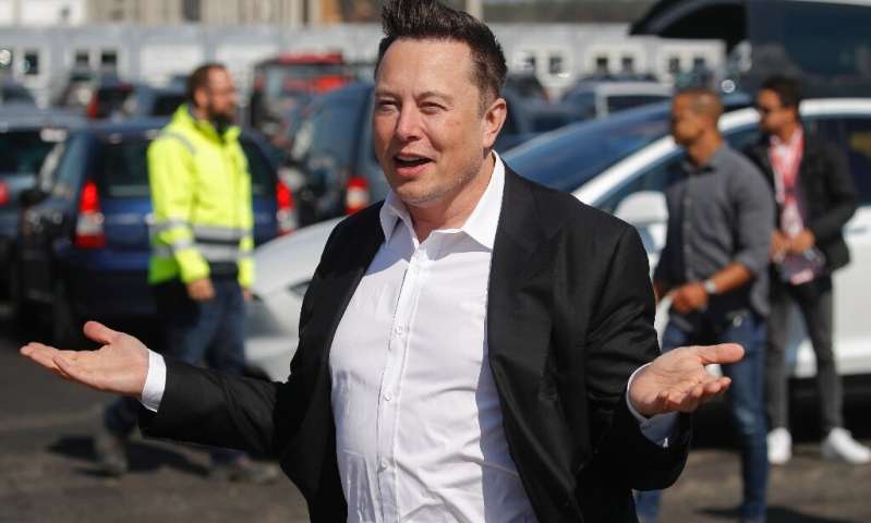Elon Musk visited the construction site of Tesla's factory outside Berlin in September Elon Musk visited the construction site of Tesla's factory outside Berlin in September