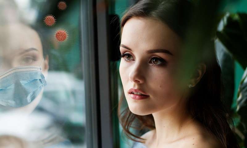 Credit: Pixabay/CC0 Public Domain covid woman