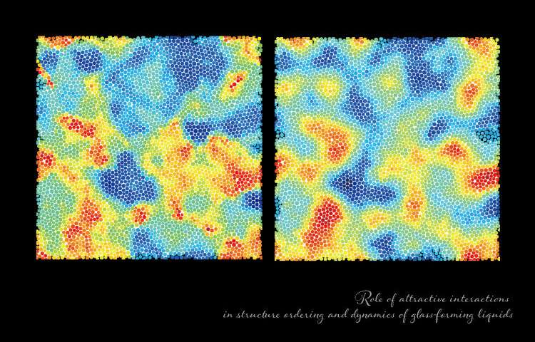 Researchers from The University of Tokyo revealed a key structural feature of glass-forming liquids that may help solve a decades-long physics debate Credit: Institute of Industrial Science, The University of Tokyo The nature of glass-forming liquids is more clear