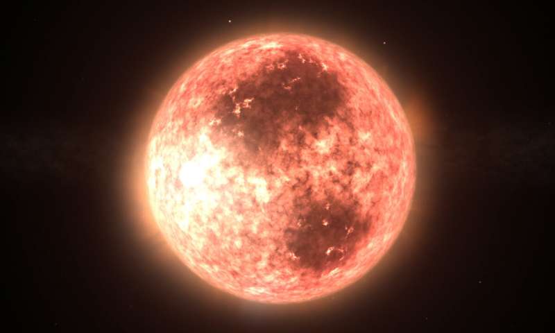Au Mic is a "red dwarf," the most numerous type of star in the galaxy. Credit: NASA's Goddard Space Flight Center/Chris Smith (USRA) 'Infant' planet discovered by UH astronomers, Maunakea telescope