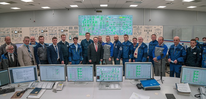 Leningrad II-2 has reached minimum controlled power level (Photo: Rosatom)