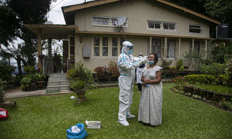 India records highest daily increase in virus cases globally
