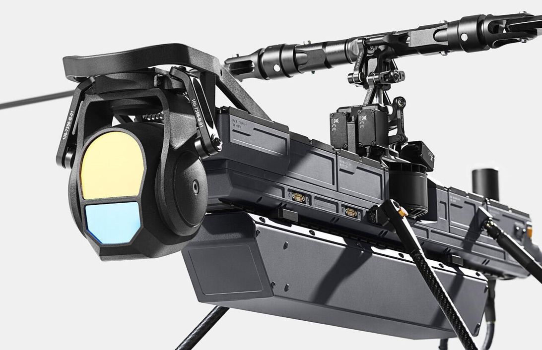 Anduril's Ghost 4 drone can accept a variety of sensors to monitor a battlefield or protect a military base.