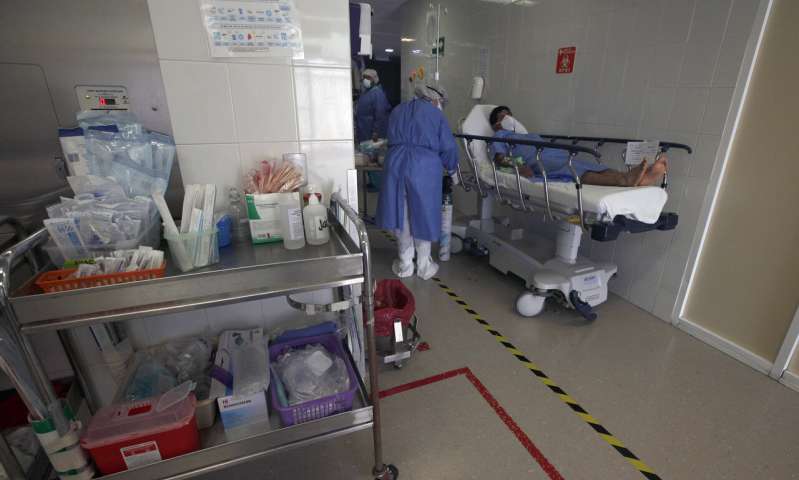 Mexico City hospitals are filling up, but so are the streets