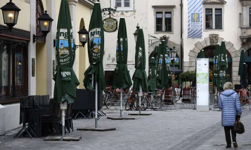 Germany starts 'wave-breaker' shutdown as Europe locks down