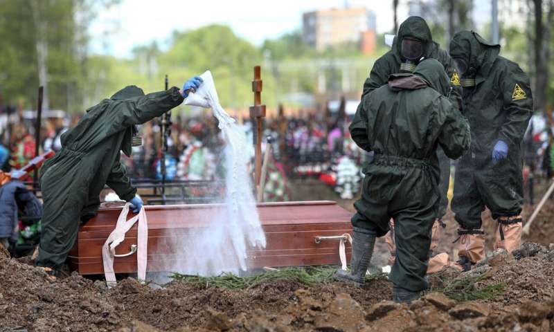 Russia's low virus death toll still raises questions in West