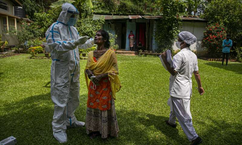 India records highest daily increase in virus cases globally