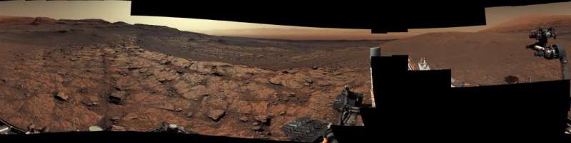 This panorama, made up of 122 individual images stitched together, was taken by NASA's Curiosity Mars rover on November 18, 2020, the 2,946th Martian day, or sol, of the mission. Credit: NASA/JPL-Caltech/MSSS Curiosity Rover Reaches Its 3,000th Day on Mars