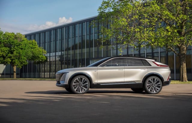 The Cadillac LYRIQ is expected to go on sale in 2022. (Image courtesy of Cadillac.)