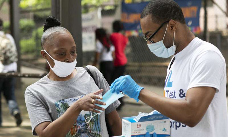 As virus rages in US, New York guards against another rise
