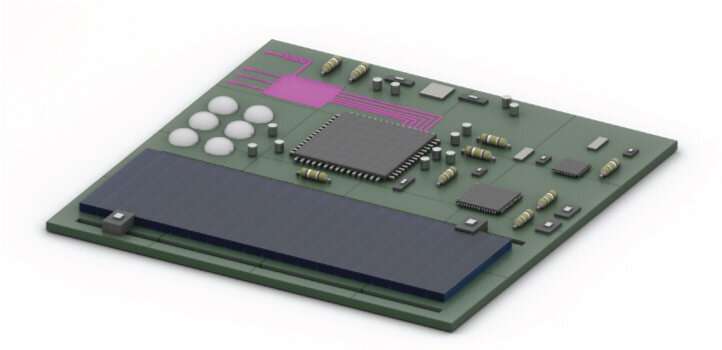 Pumping perovskites into a semiconductor platform